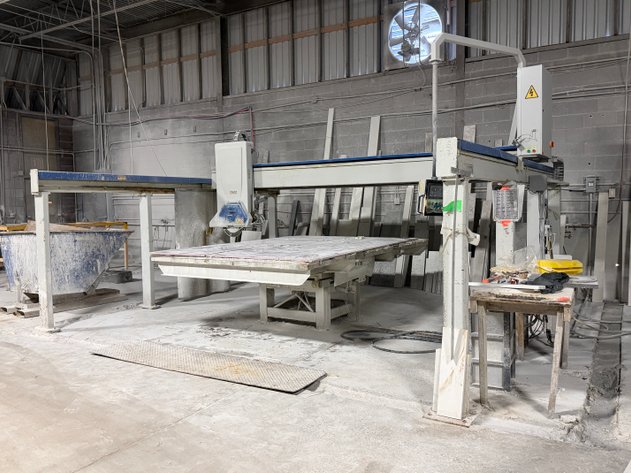 Image for Bank Owned Stone Fabrication and Granite Shop Equipment