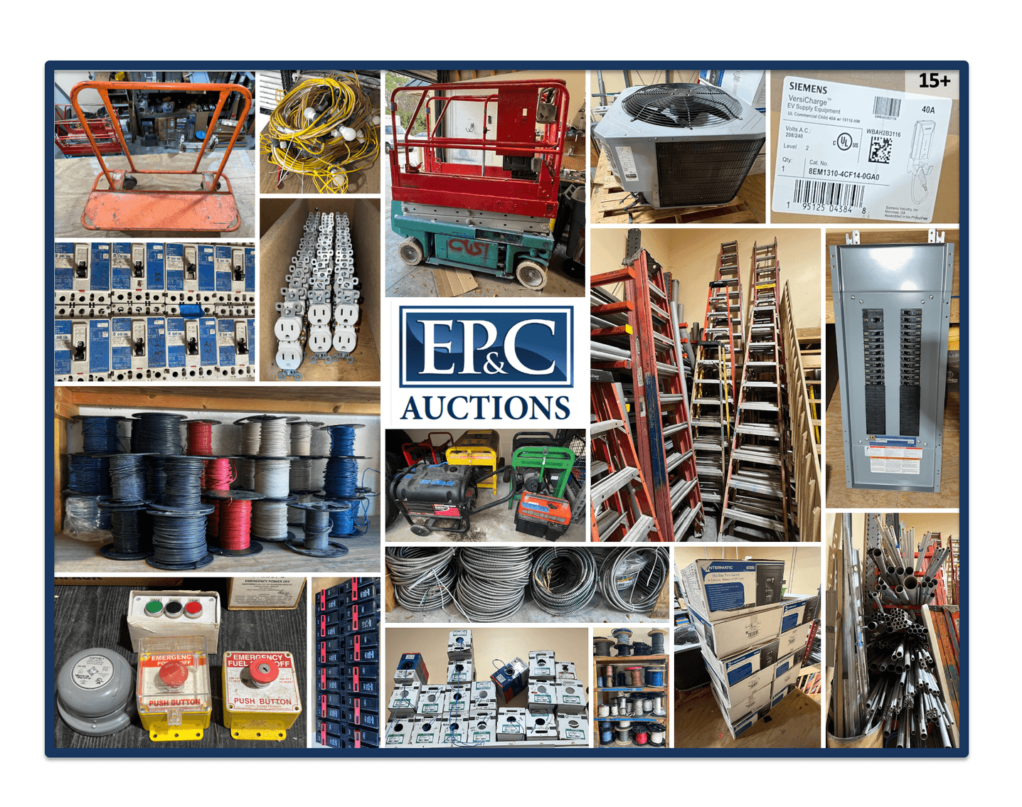 Image for Online Only Auction!  Liquidation of Electrical Contracting Business.  By Order of the Bankruptcy Court.