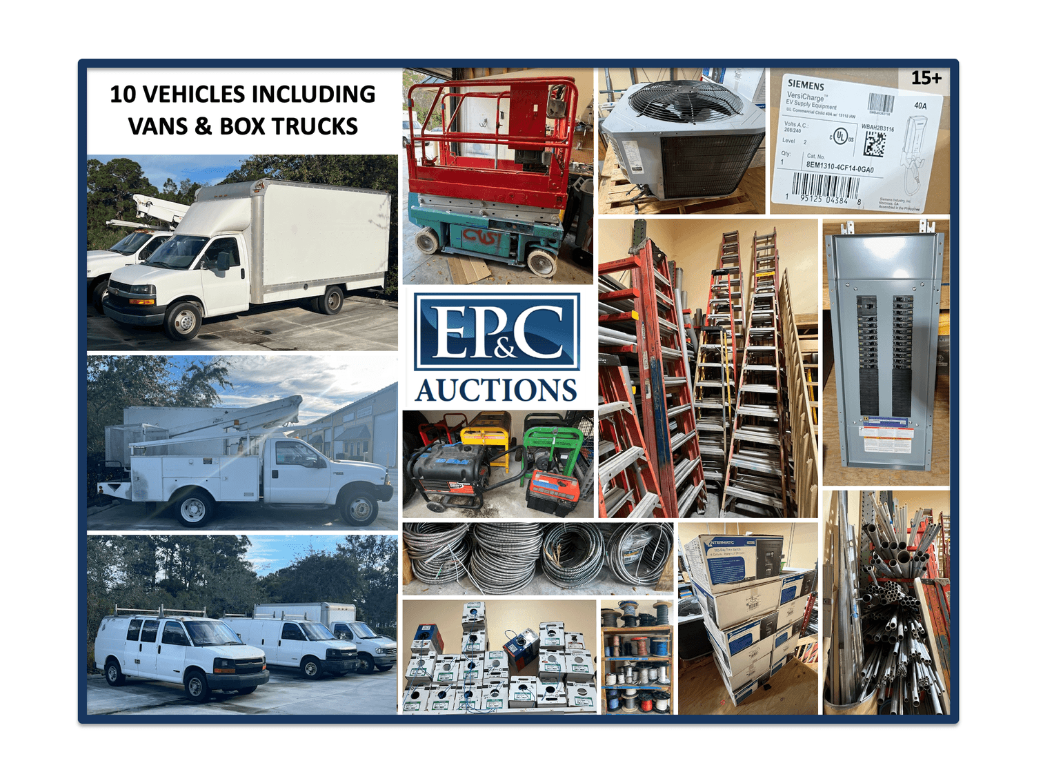 Image for Online Only Auction of Electrical Contractor that has Closed its Doors! Includes 10 Vehicles!