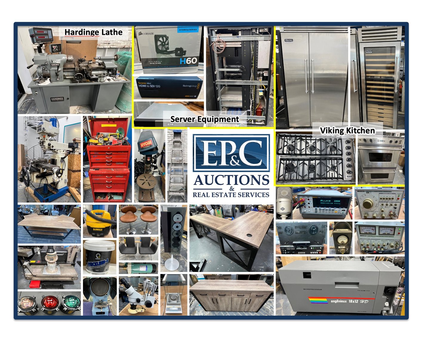 Image for Online Only Auction of Everything from A to Z in 300+ Lots Including the Kitchen Sink!!