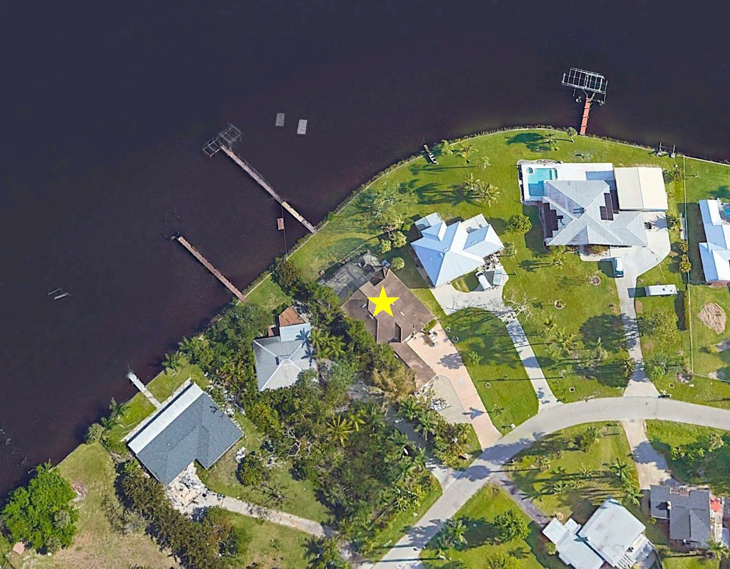 Image for For Sale Waterfront 5+ Bedroom / 3 Bath Pool Home with Dock!