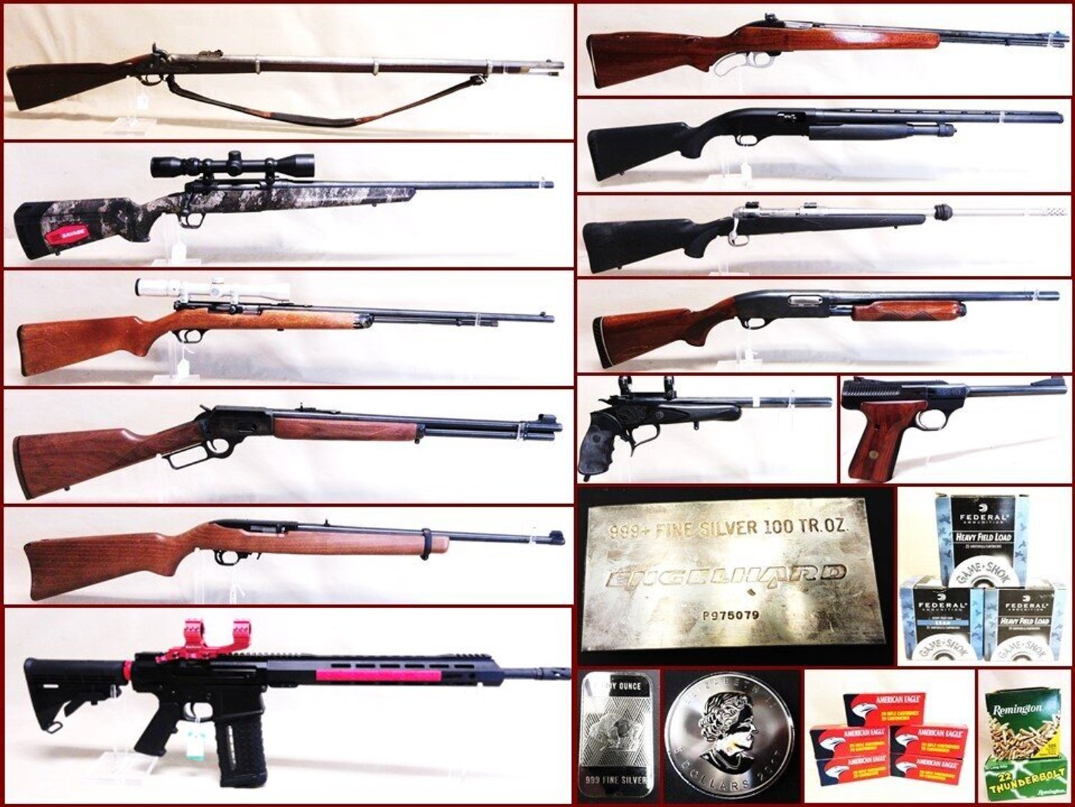 Image for August Firearms, Silver, Ammunition, Archery & Reloading