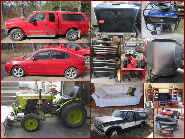 Maynard Peterson Estate - Vehicles, Tools, Professional Audio Equipment & Household