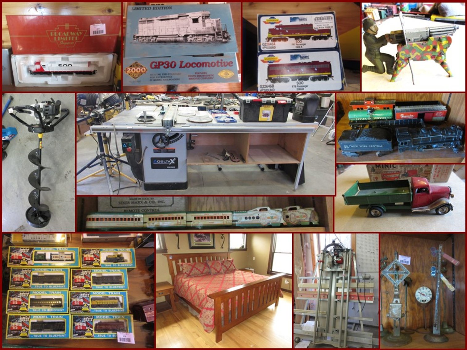 Image for Trains, Archery, Tools, Sporting & Household