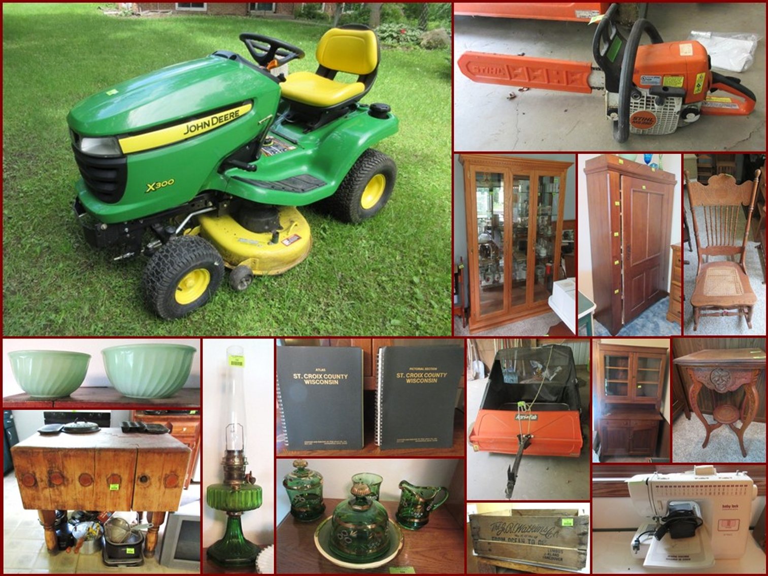 Image for John Deere Lawn Tractor, Watkins Collectibles & Household
