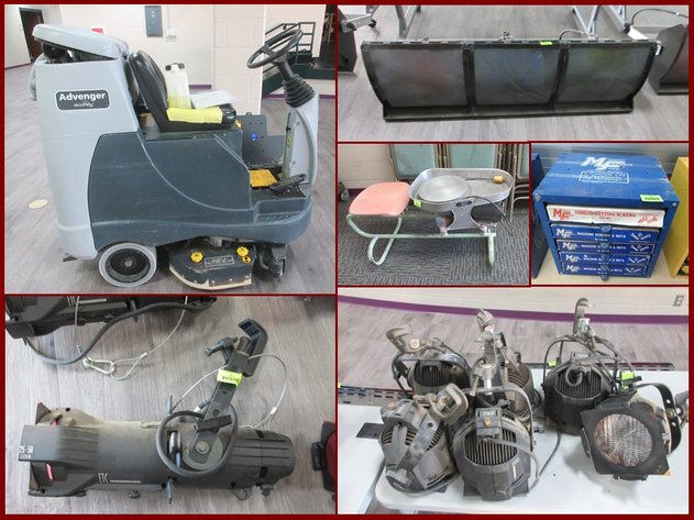 Ellsworth School District - Stage Lighting, Seating & Hardware