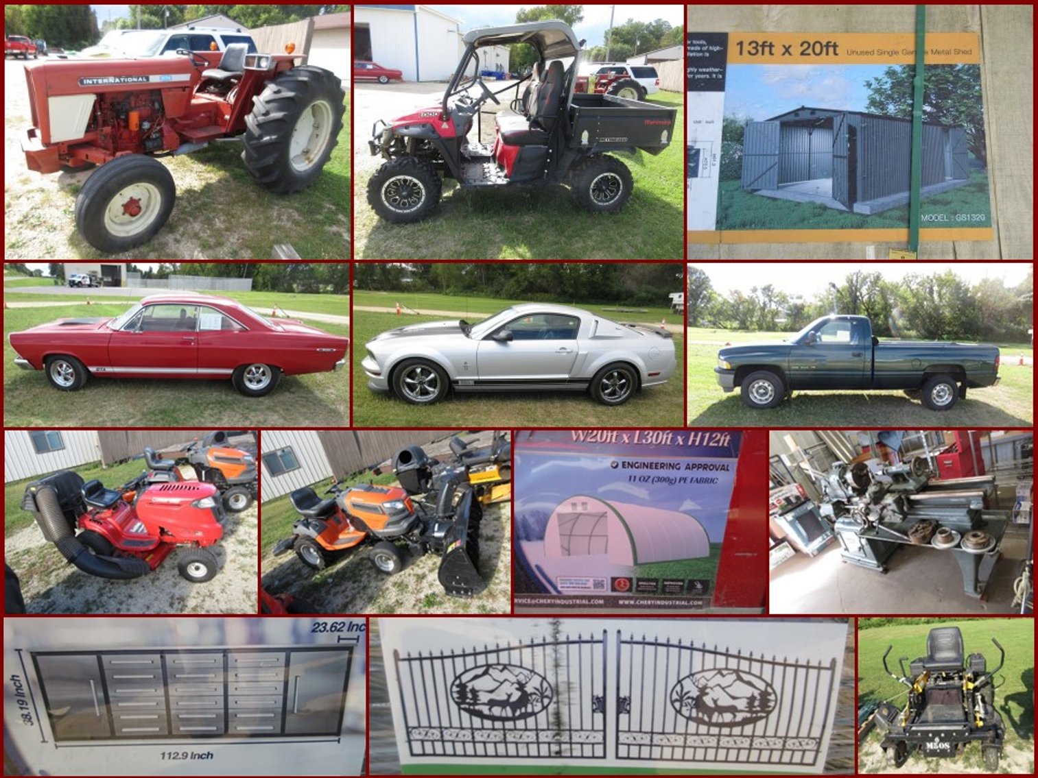 Image for Sports Cars, Machinery, Tools and Farm
