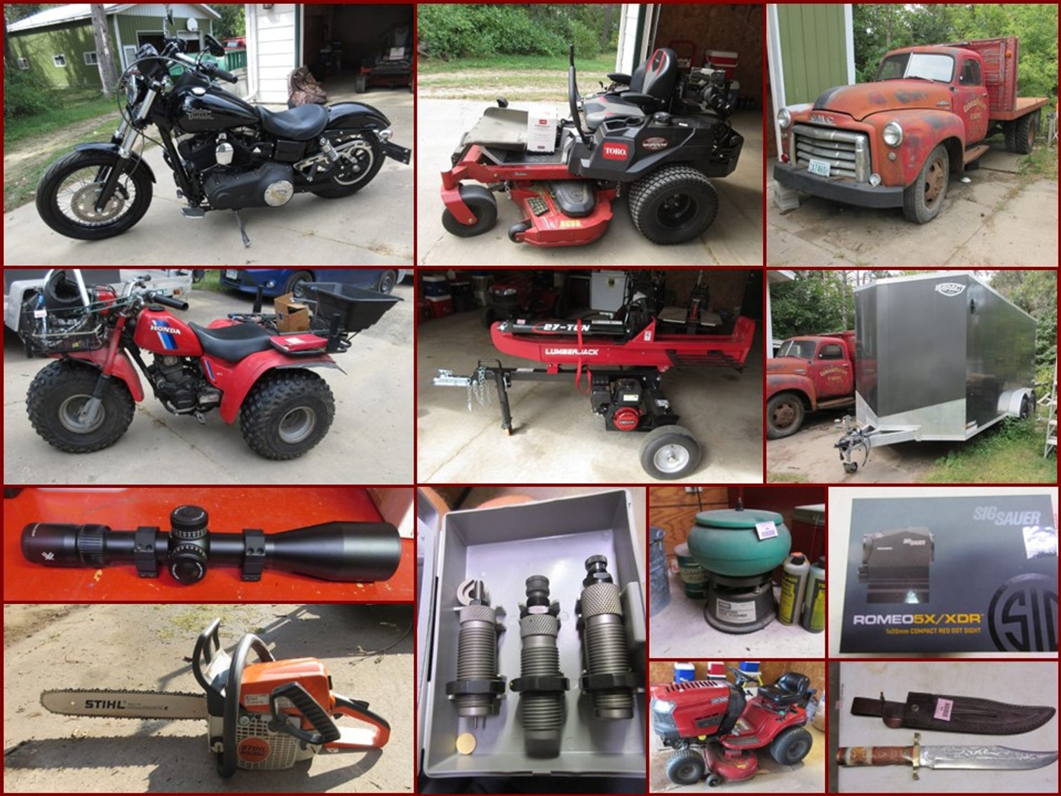 Image for Gerald Tobias Estate - Harley, Tools, Reloading, Lawn & Garden