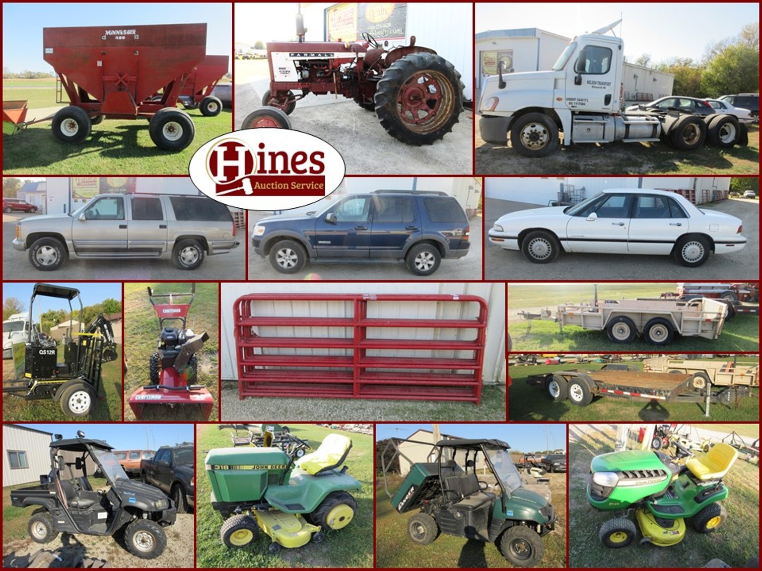 Image for October Farm Machinery, Vehicles, Tools, Lawn & Garden