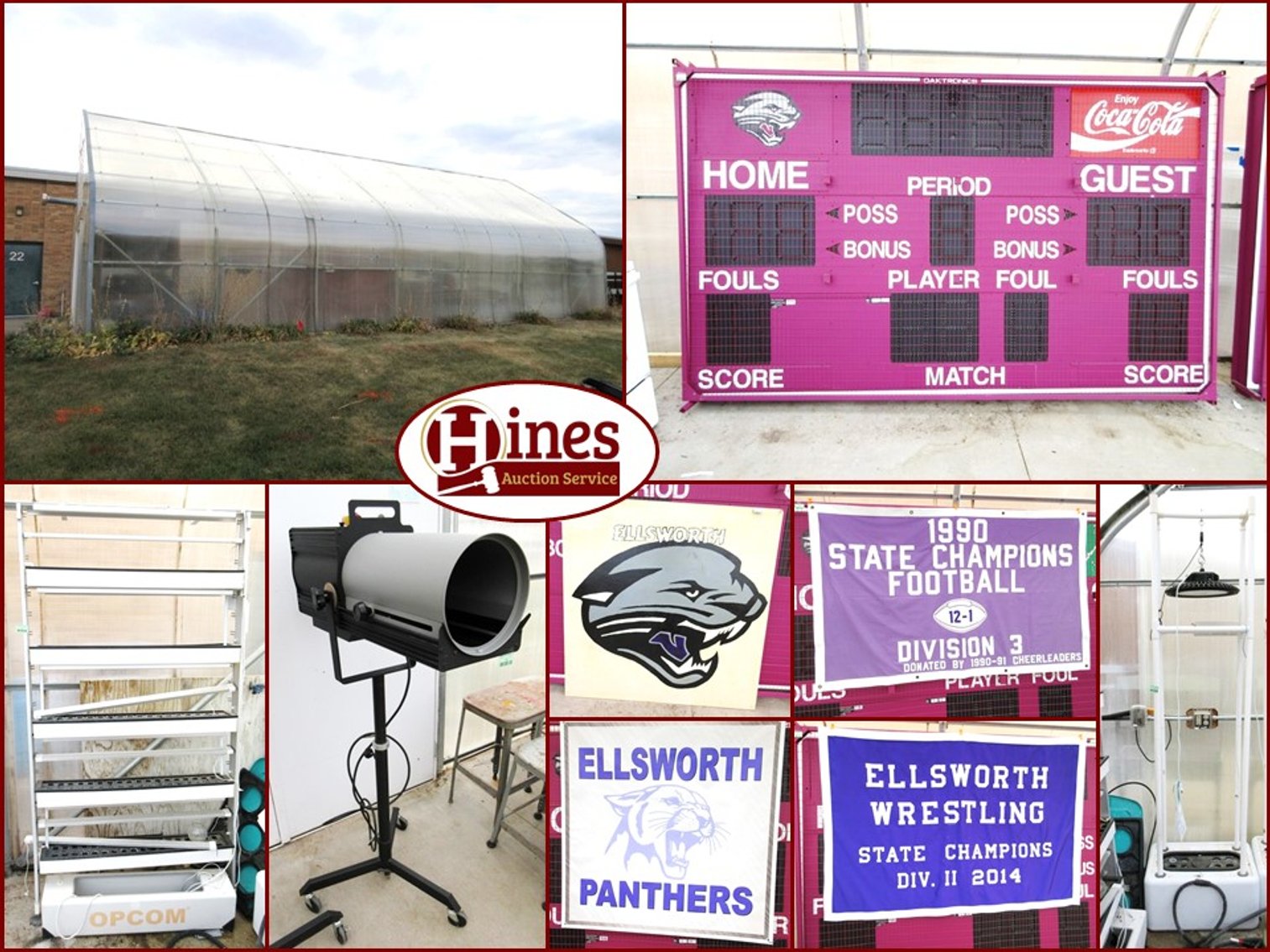Image for Ellsworth High School - Greenhouse, Banners & Stage Lighting