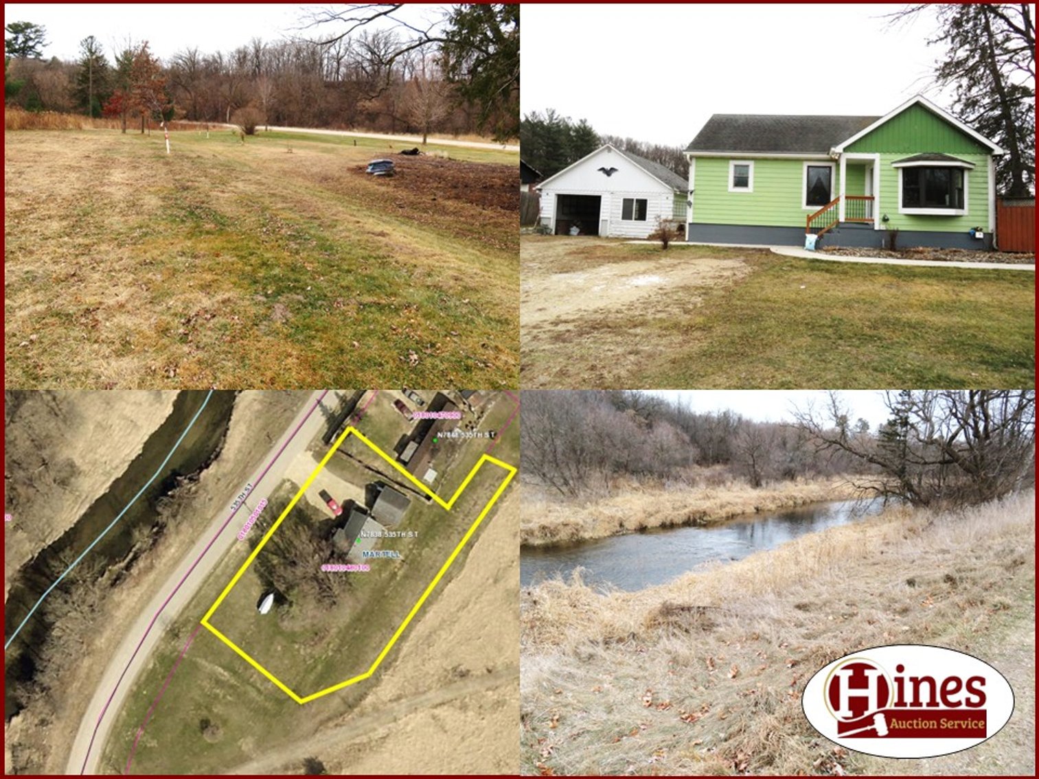 Image for Real Estate Online Only Auction- 2 Bedroom Home Just Steps from the Rush River