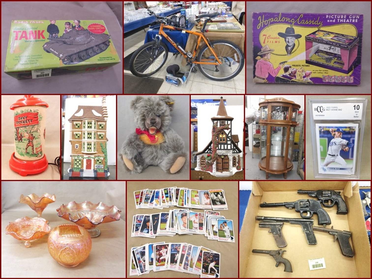 Image for Collector Sports  Cards, DVD Movies and Antiques (yellow tag)