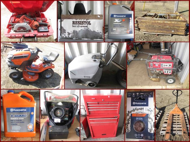 Tools, Industrial, Sporting, Collectibles & Household (purple tag)