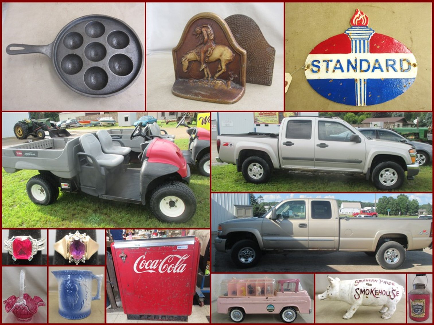 Image for 2004 Chevy Colorado Truck, Sporting, Primitives,  Antiques and Collectibles (mint green tag)