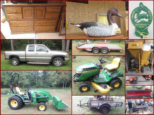 Mark Stensgard Estate - John Deere Tractor, Tools, Household, Lawn & Garden