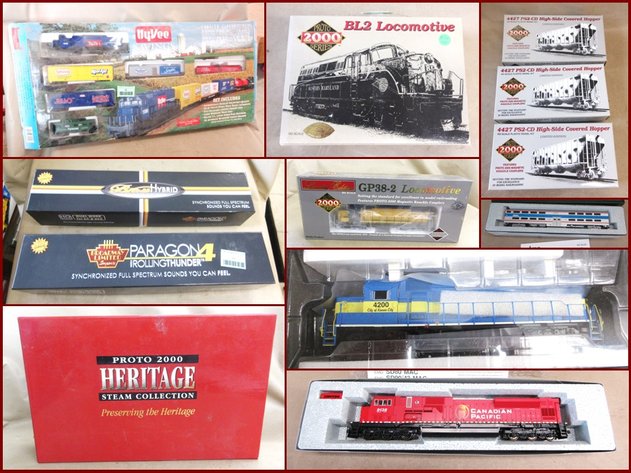 Model Trains Sale #1 and Die-Cast  (green tag)