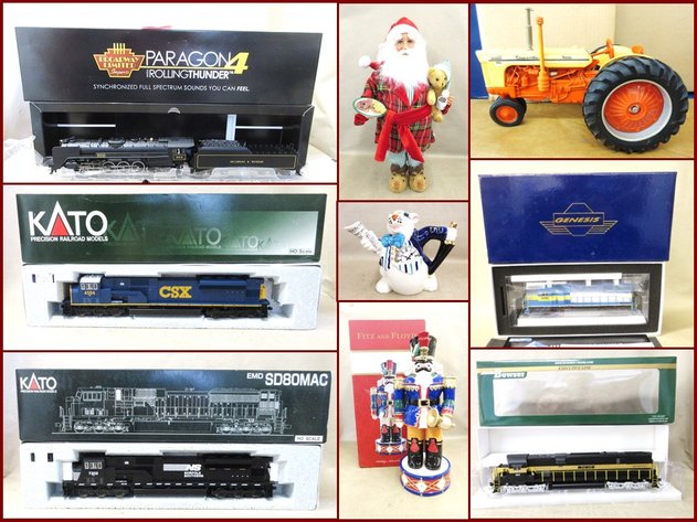 Model Trains #5, Models, Christmas and Die-Cast (pink tag)