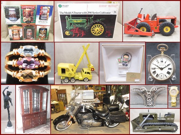 2007 Suzuki Boulevard Cycle, Furniture, Die-Cast Toys, Marked Jewelry and Collectibles (yellow tag)