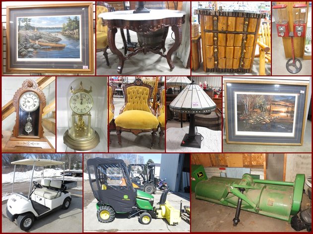 Golf Cart, Furniture, Coins, Lawn & Garden (Purple Tag)