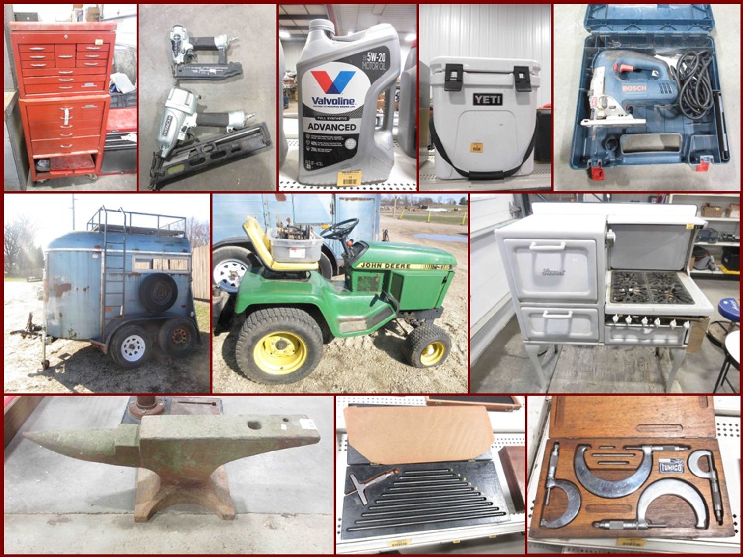 Image for Anvil, Horse Trailer, Tools & Precision Machinist Tools (Gold Tag)