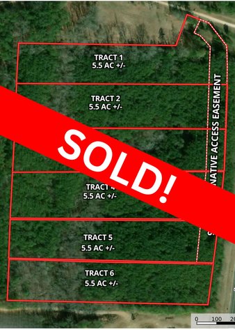 Image for Six 5.5+/-acre Tracts of Land