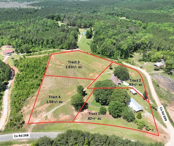 Image for Unrestricted Real Estate Auction Four Tracts