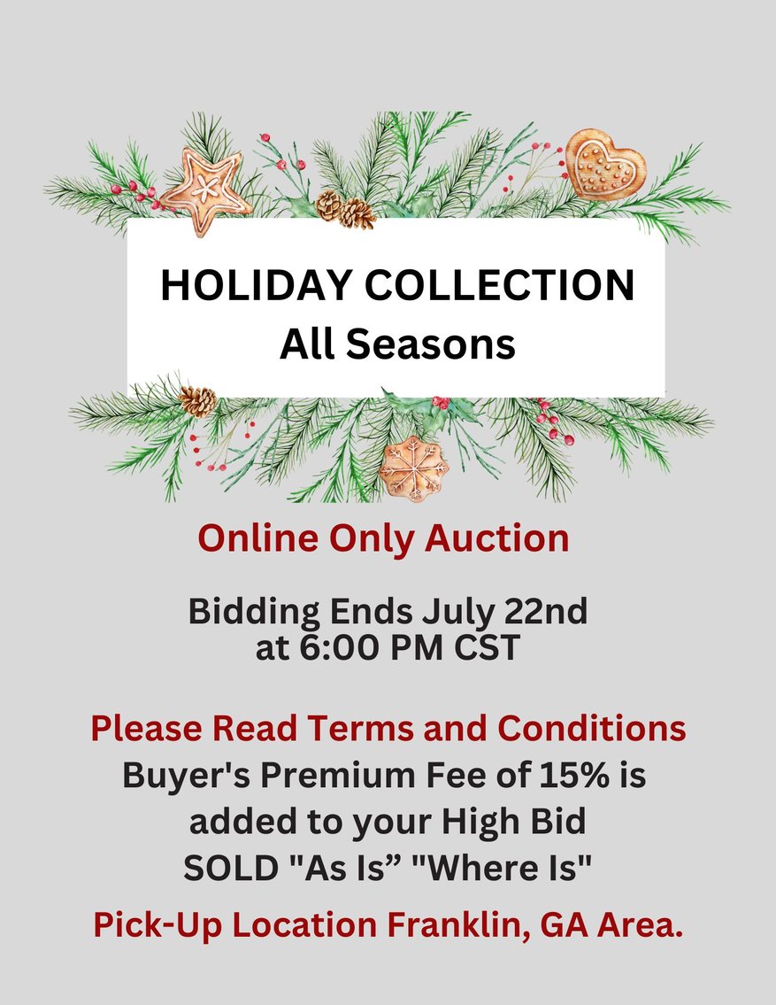 Image for Holiday Collection All Seasons Vintage Items