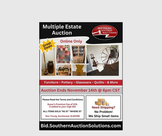 Image for Estate Auction