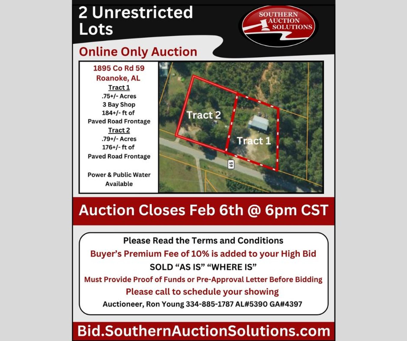 Image for Two Unrestricted Lots - Randolph County - Alabama