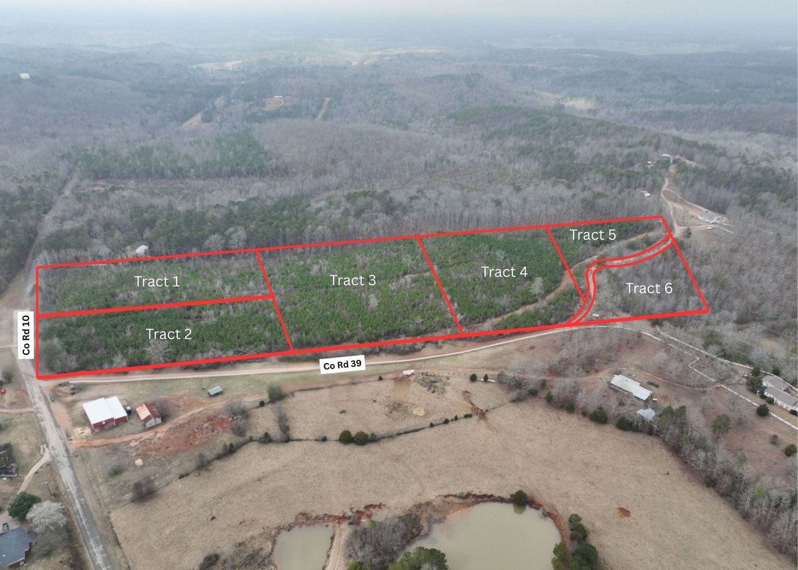 Image for Unrestricted Land Tracts in Cleburne County, Alabama