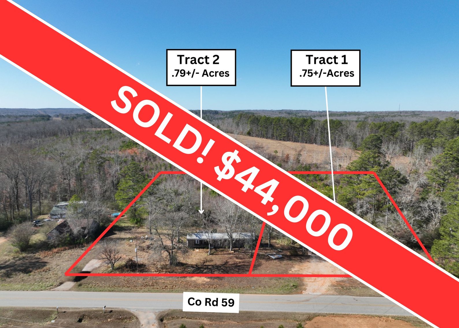 Image for Two Unrestricted Lots - Randolph County - Alabama