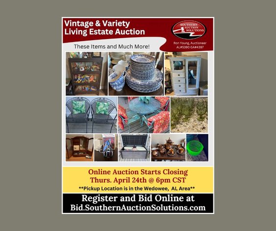 Image for Vintage and Variety Living Estate Auction