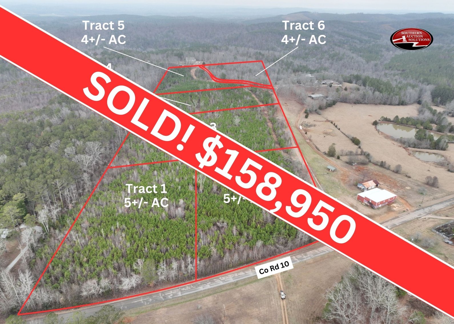 Image for Unrestricted Land Tracts in Cleburne County, Alabama