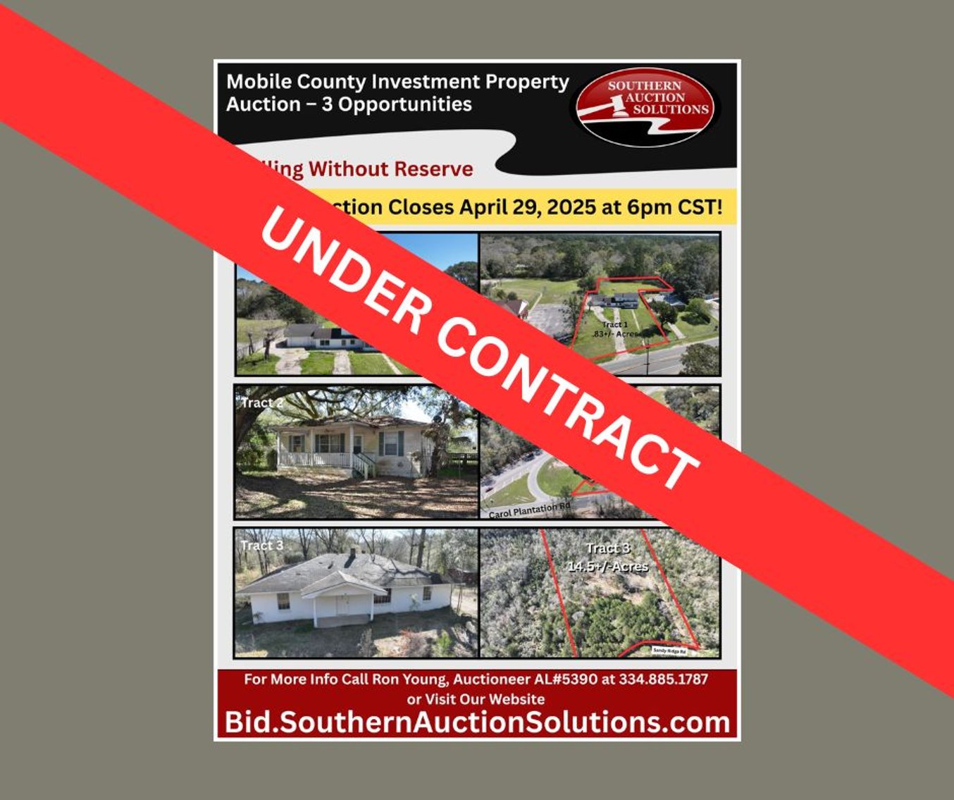 Image for Mobile County Investment Property Auction – 3 Opportunities Selling Without Reserve