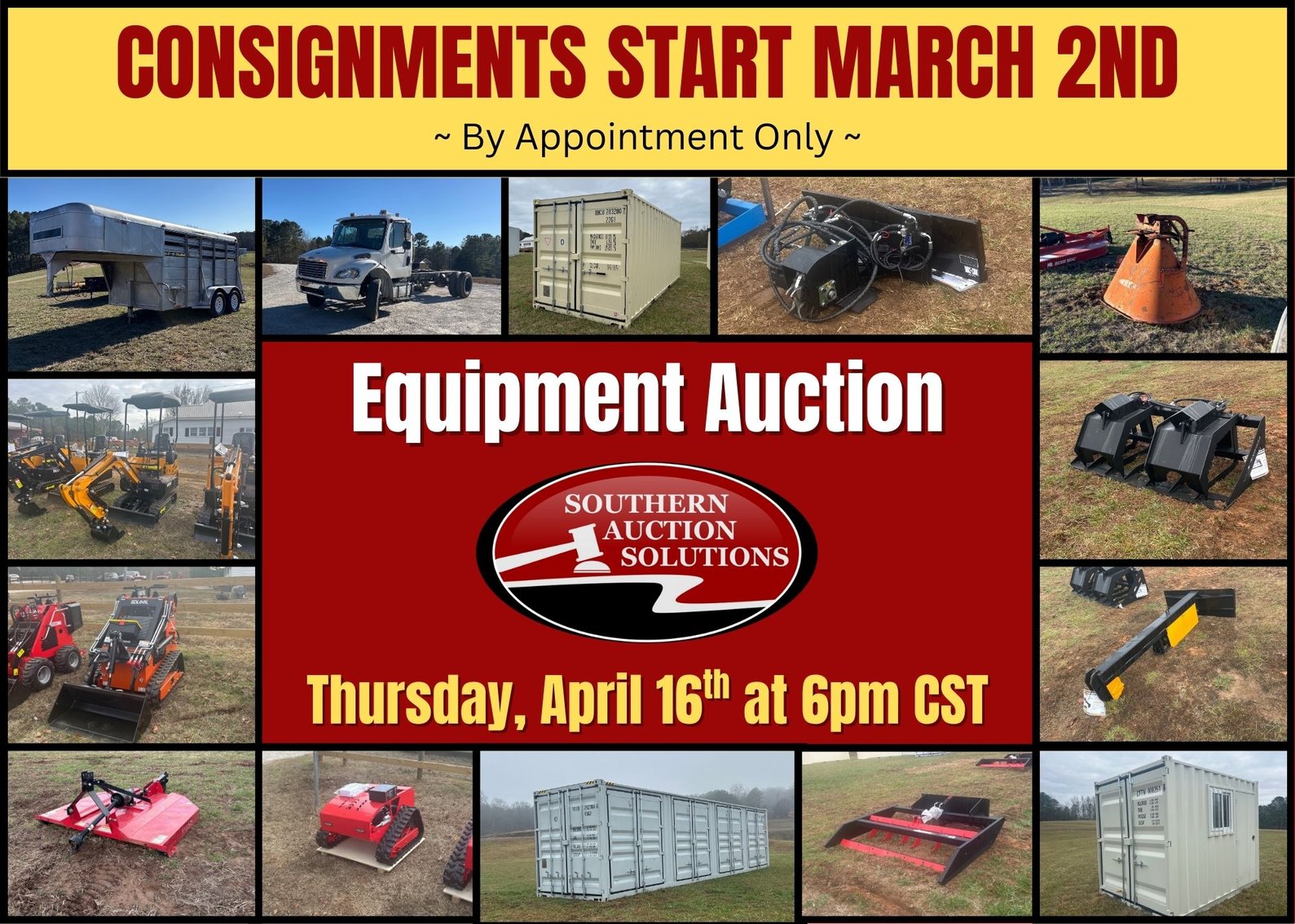 Image for Equipment Auction Online April 16th 2026