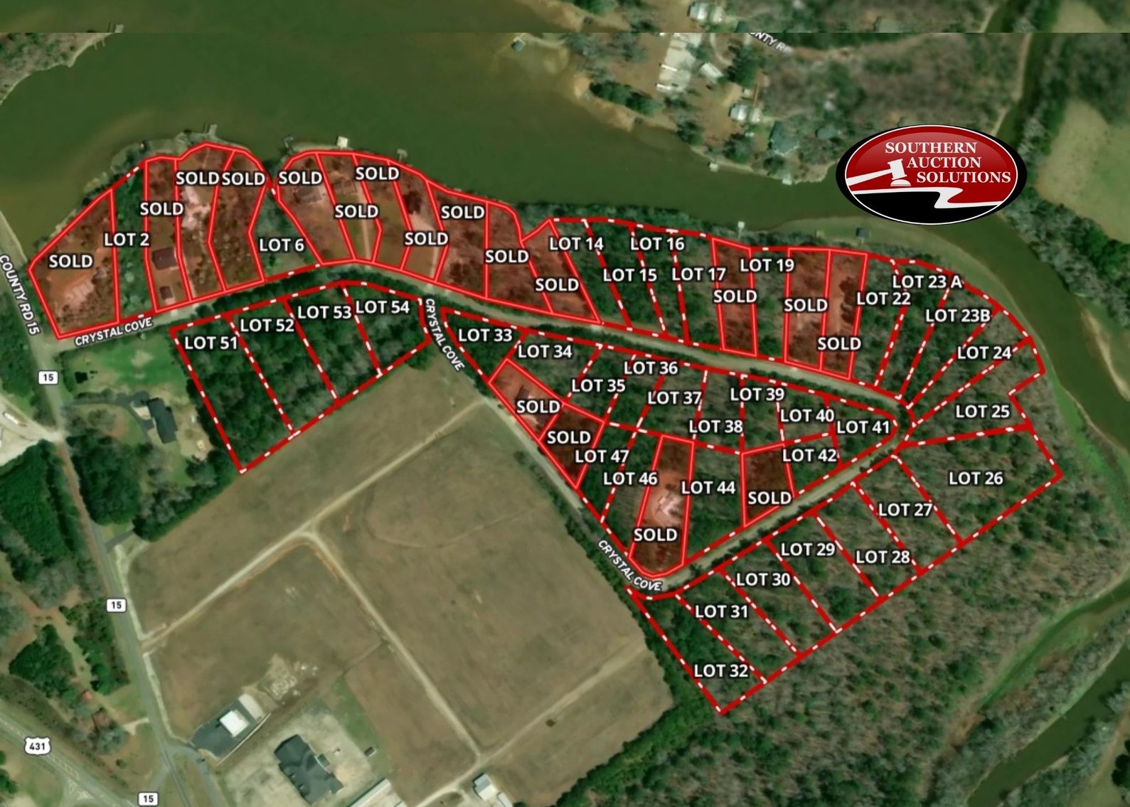 Image for Crystal Cove at Lake Wedowee - Online Lot Auction