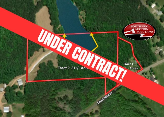 Image for Unrestricted 21± Acres w/ 7± Acre Shared Lake + Brick Home on 4.5± Acres – Online Auction