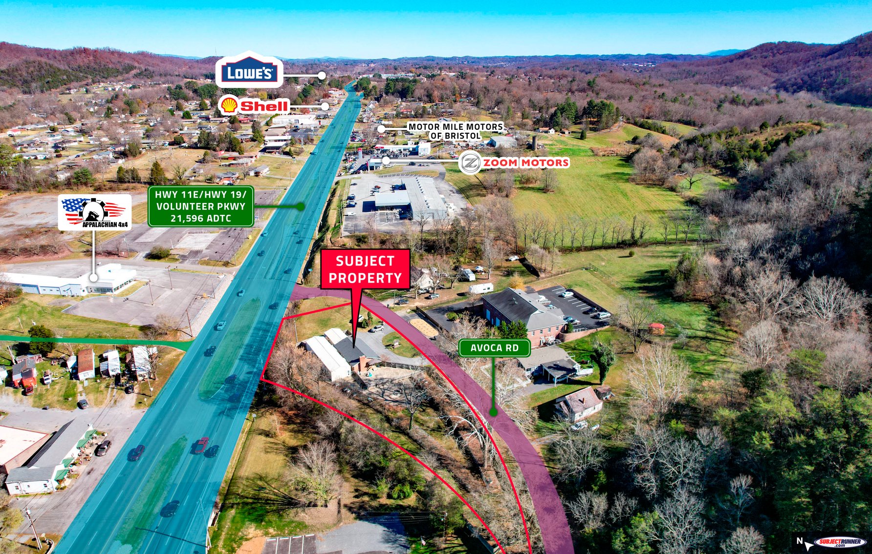 Image for 3110 AVOCA ROAD  BRISTOL, TENNESSEE 37620