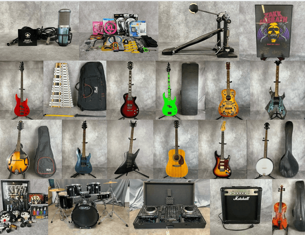 Image for Online Only Musical Instrument Public Auction Saturday, April 11th, 2026 @ 10 a.m.
