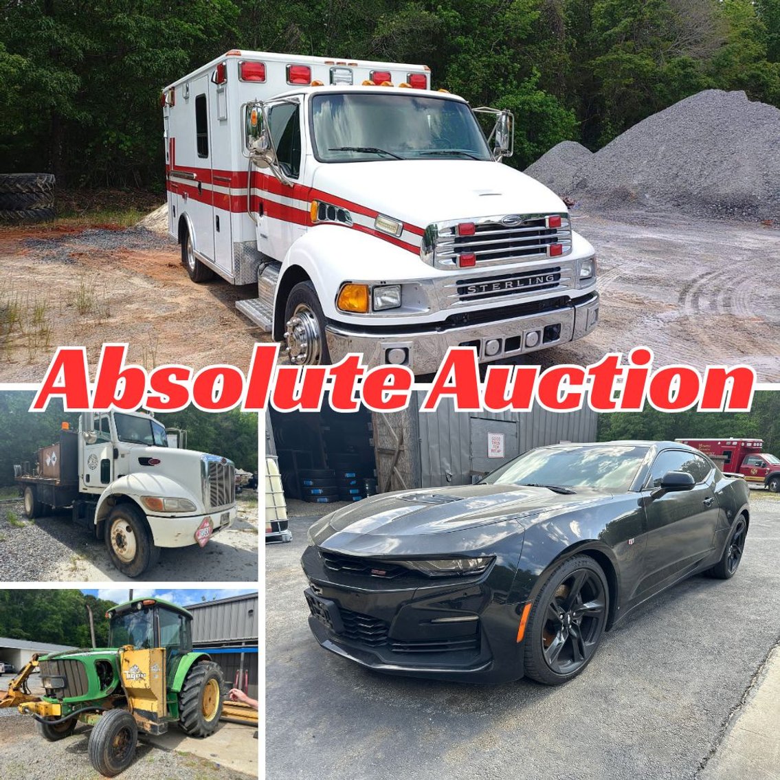 Image for LIVE AUCTION - Surplus Equipment Selling at ABSOLUTE AUCTION on Behalf of Monroe County, Georgia