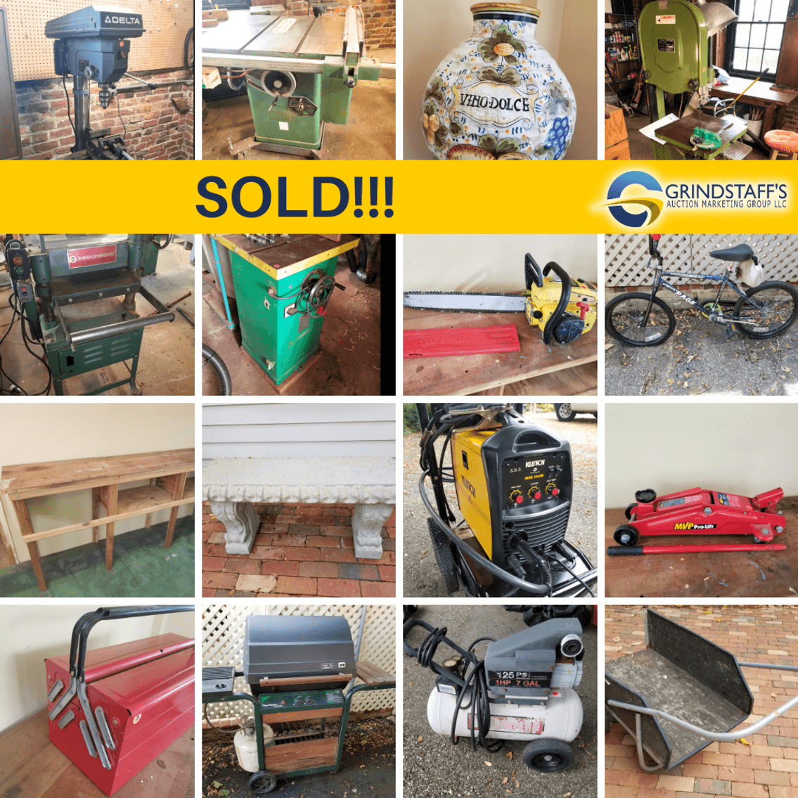 Image for Woodworking shop and Tool Auction