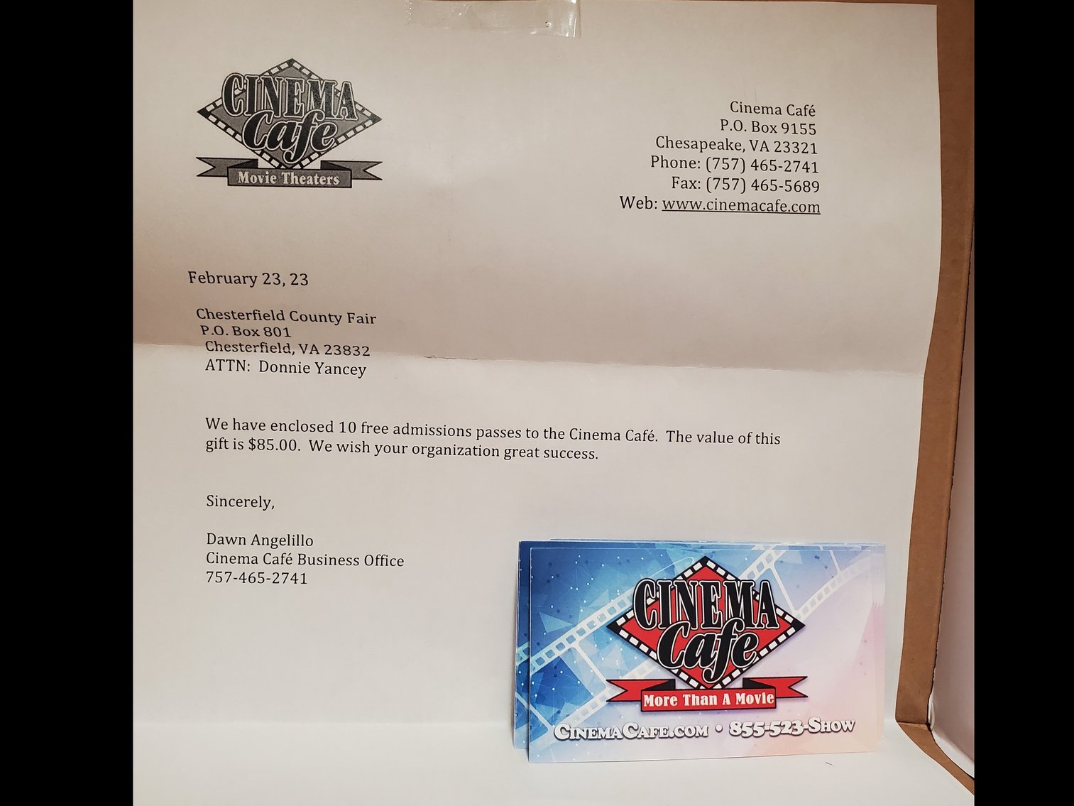 Image for Over $5,500 Raised! Chesterfield County Fair Scholarship Auction