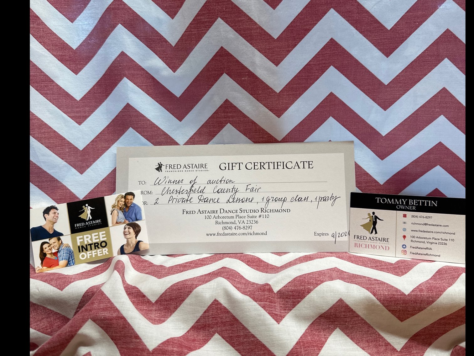 Image for Over $5,500 Raised! Chesterfield County Fair Scholarship Auction