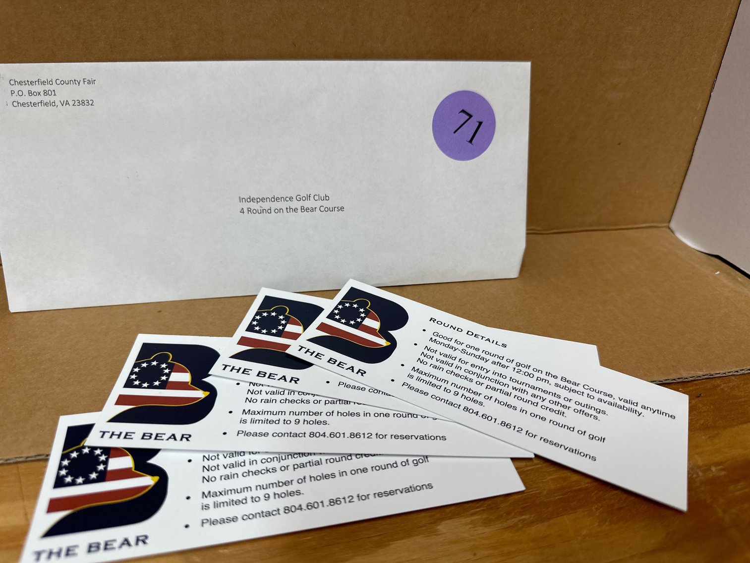 Image for Over $5,500 Raised! Chesterfield County Fair Scholarship Auction