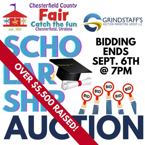 Image for Over $5,500 Raised! Chesterfield County Fair Scholarship Auction