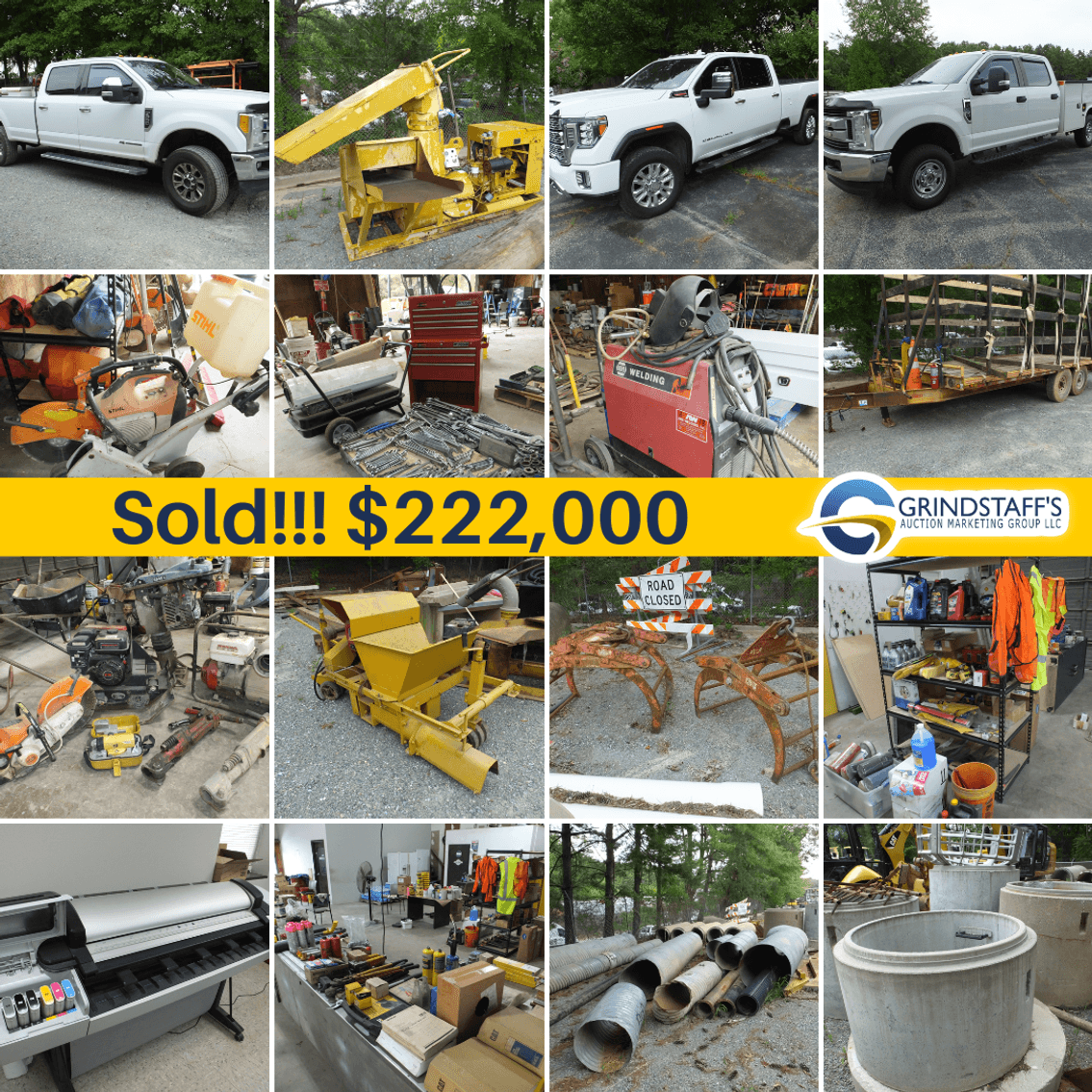 Image for SOld!!! William T. Cantrell Inc Contractor Liquidation: Trucks, Trailers, Equipment, and More!