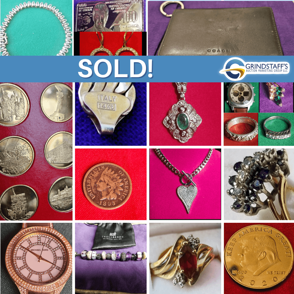 Image for Jewelry, Coins and More Pre Valentines Auction