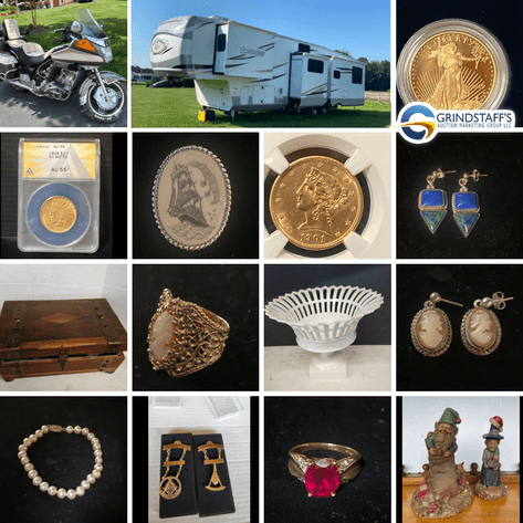 Image for Pole Green Estate/ Antique, designor and traditional furniture, collectibles, glassware, china, artwork, Nice 5th Wheel Camper trailer, Trucks, Trailers and much more. 