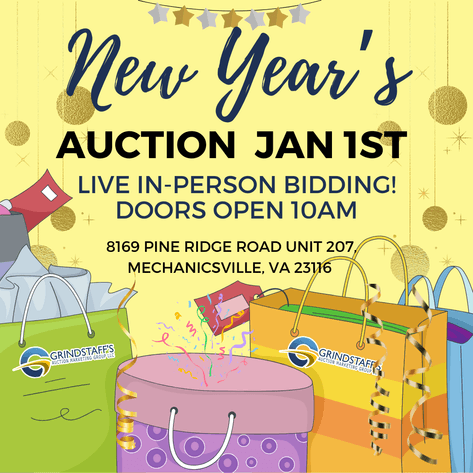 Image for New Year's Day LIVE Auction!