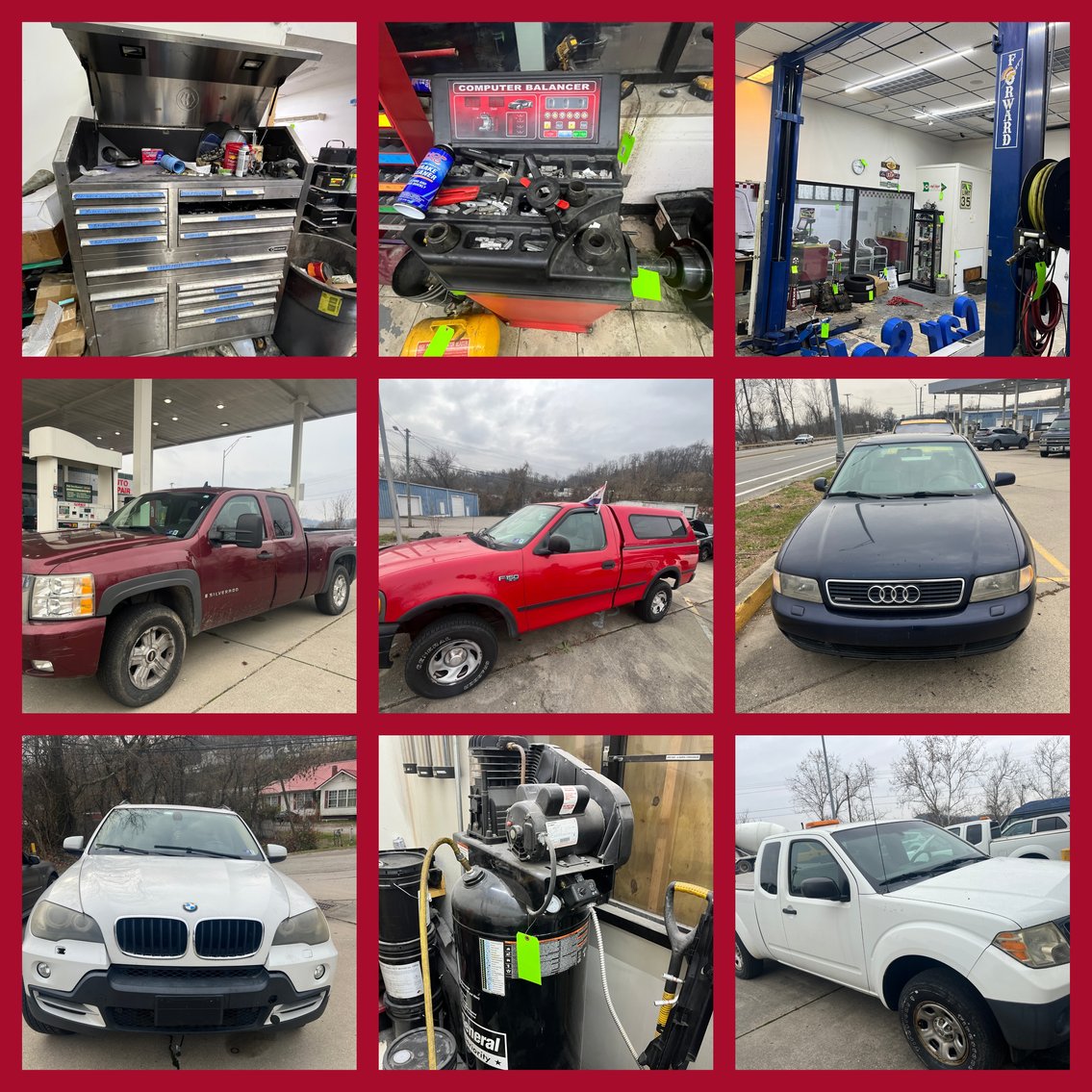 Image for South Charleston, WV - Vehicles, Mechanic Shop Tools, Fork Lift, Signs, and More!